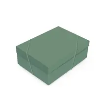 Caixa de Presente Retangular com Tampa G Cromus Natural Green