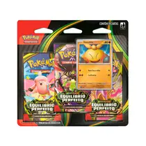 CARTAS POKEMON 19 CARTAS TRIPLO ME03 EQUILIBRIO PERFEITO 12 UN