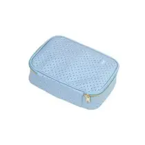 Estojo Box BRW 100 Canetas PU Azul ET0421