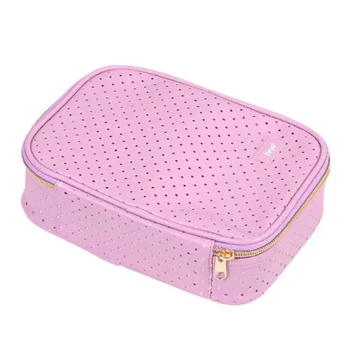 Estojo Box BRW 100 Canetas PU Lilás ET0422