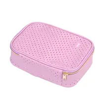 ESTOJO FEM BOX BRW 100 PENS/CANETAS PU LILAS 10 UN