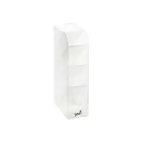 Porta Objetos Vertical BRW 5 Divisórias Branco OR5000
