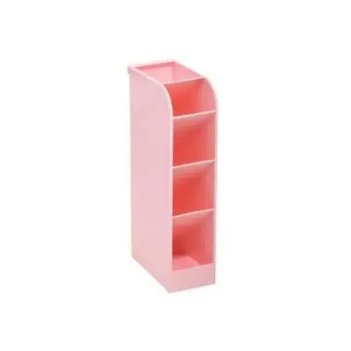 Porta Objetos Vertical BRW 5 Divisórias Rosa Pastel OR5003