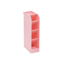 Porta Objetos Vertical BRW 5 Divisórias Rosa Pastel OR5003