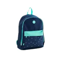 Mochila Jovem G BRW Enjoy 2 Compartimentos Azul Marinho MC0201