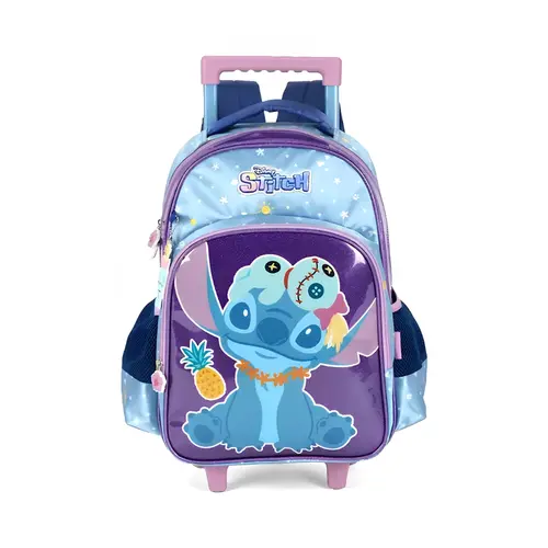 Mochila de Rodinhas G Up4you Stitch Violeta IC42402SC