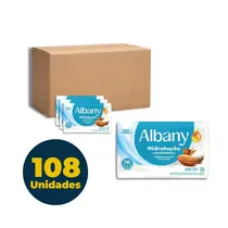 SABONETE BARRA 80G ALBANY HIDRATACAO INTENSIVA 108 UN