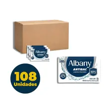 SABONETE BARRA 80G ALBANY LIMPEZA PROFUNDA 108 UN