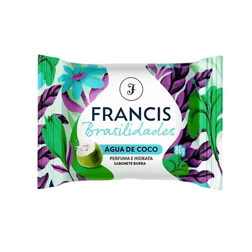Sabonete em Barra Francis Brasilidades Água de Coco 80g