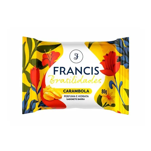 Sabonete em Barra Francis Brasilidades Carambola 80g