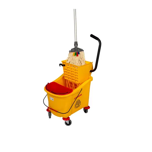 Balde Espremedor Profissional 33L Perfect Pro Duas Águas Amarelo