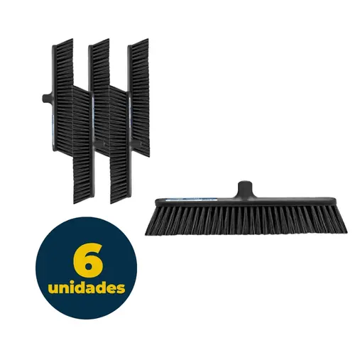 VASSOURA PELO COM CABO PERFECT PRO USO INTERNO 6 UN