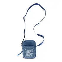 Bolsa Gema Farm Jeans Lenço Tropical