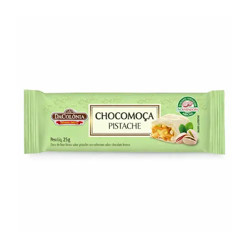 Pé de Moça DaColônia Chocolate Branco Pistache 25g