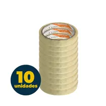 FITA PP 12MMX40M TRANSPARENTE 10 RL