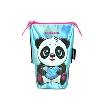 Estojo Retrátil 1 Zíper Up4you Panda EI42196UP