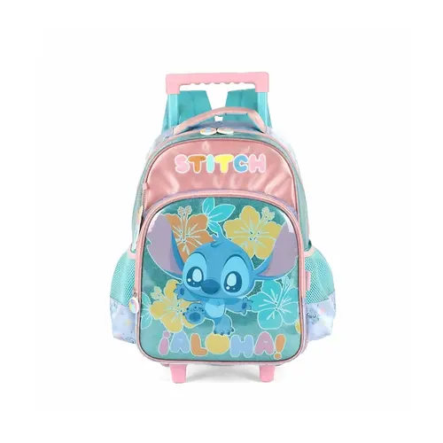 Mochila de Rodinhas G Up4you Stitch Turquesa IC42402SC