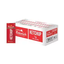 Ketchup Sachê Oderich 7g Caixa com 140 Sachês