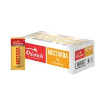 Mostarda Sachê Oderich 7g Caixa com 140 Sachês
