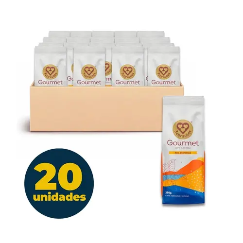 CAFE TRES CORACOES GOURMET 250G SUL DE MINAS 20 UN