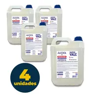 LIMPADOR MULTIUSO 5L SUPER VALE COM ALCOOL + BICARBONATO 4 UN