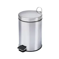 Cesto Lixo Inox com Pedal 12 Litros NX332