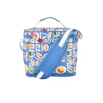 NECESSAIRE MINI COOLER FAROFA FARM FLORAL TIPOGRAFO
