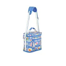 NECESSAIRE MINI COOLER FAROFA FARM FLORAL TIPOGRAFO