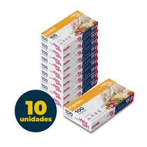 LUVA VINY SOFT DESCARTAVEL P S/PO INOVEN 100 UN 10 CX