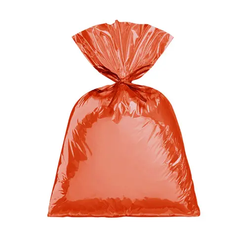 SACO PRESENTE METALIZADO 20CMX29CM 050 UN GALA LISO VERMELHO 20 PCT