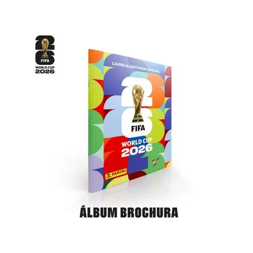 Álbum de Figurinhas Copa do Mundo 2026 Panini - Brochura