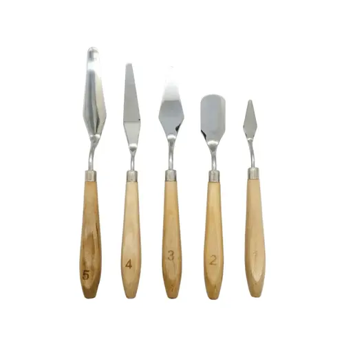Kit Espátulas para Pintura Yin's Paper 5 Unidades YP9177
