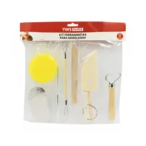 Kit Ferramentas para Modelagem Yin's Paper 8 Unidades YP9181