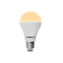 Lâmpada Bulbo Alta Potência LED Ourolux 15W Branca Quente 3000K A60 Superled