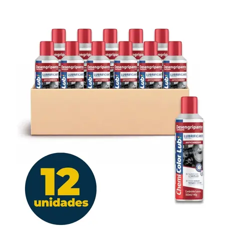 DESENGRIPANTE AEROSSOL 300ML CHEMICOLOR 12 UN
