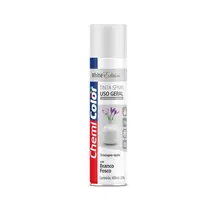 Tinta Spray Uso Geral Chemicolor Branco Fosco 400ml