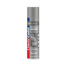 Tinta Spray Uso Geral Chemicolor Cinza Claro 400ml