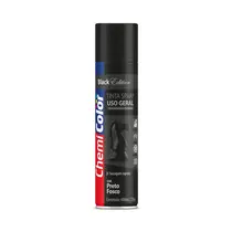 Tinta Spray Uso Geral Chemicolor Preto Fosco 400ml