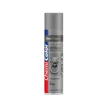 TINTA SPRAY CHEMICOLOR 400ML METALICA PRATA 6 UN