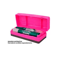Apagador para Quadro Branco Pilot N-150 Flip Top Rosa Neon