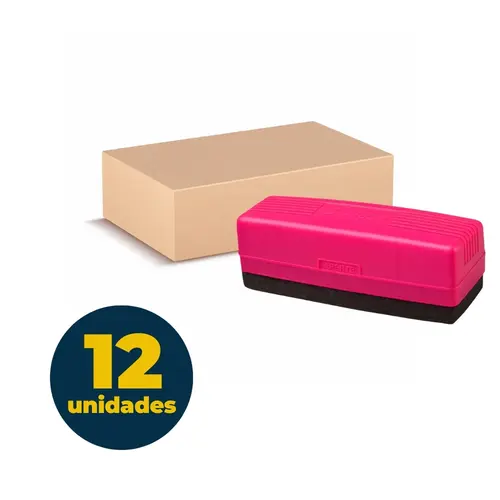 APAGADOR QUADRO BRANCO PILOT N-150 FLIP TOP ROSA NEON 12 UN