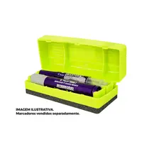 Apagador para Quadro Branco Pilot N-150 Flip Top Amarelo Neon