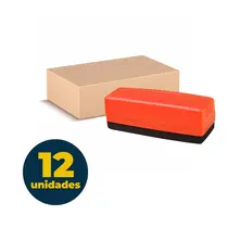 APAGADOR QUADRO BRANCO PILOT N-150 FLIP TOP LARANJA NEON 12 UN