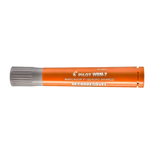 MARCADOR QUADRO BRANCO PILOT WBM-7 LARANJA 12 UN