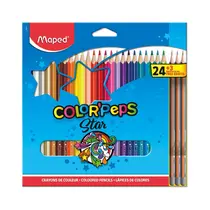Lápis de Cor 24 Cores Maped Color Peps Star