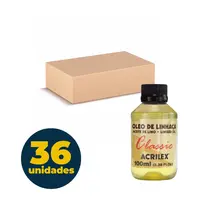 OLEO DE LINHAÇA 100ML ACRILEX 36 UN