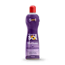 LIMPADOR MULTIUSO 500ML GIRANDO SOL COM ALCOOL E LAVANDA 12 UN