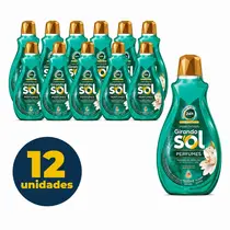 LIMPADOR MULTIUSO 500ML GIRANDO SOL PERFUMADO MANHAS DE ORVALHO 12 UN