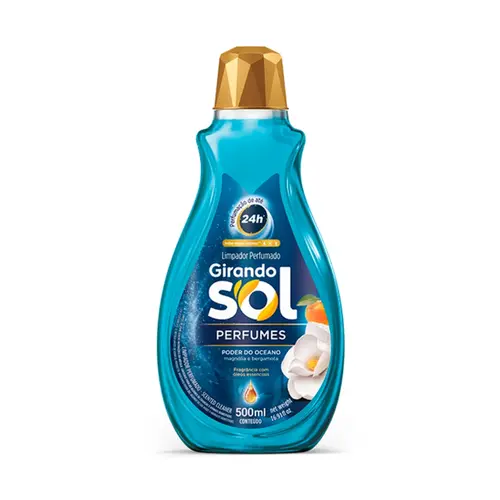 Limpador Perfumado Girando Sol Poder do Oceano 500ml
