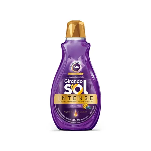 Limpador Perfumado Girando Intense Sol Suave Magia 500ml